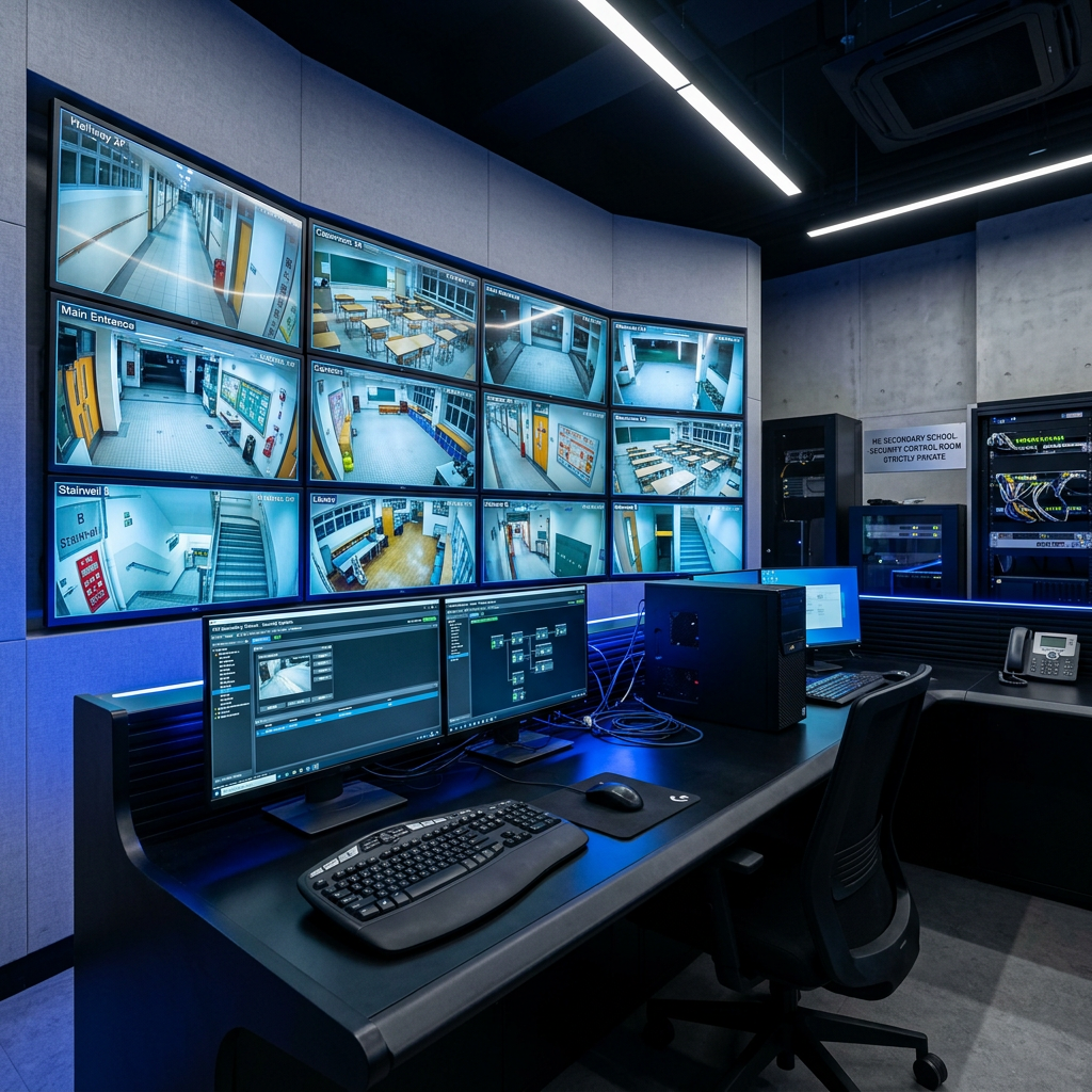 學校 CCTV 監控